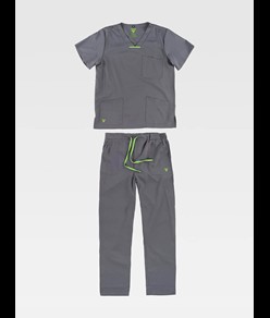 COMPLETO UNISEX CASACCA + PANTALONE TESSUTO ELASTICIZZATO Workteam