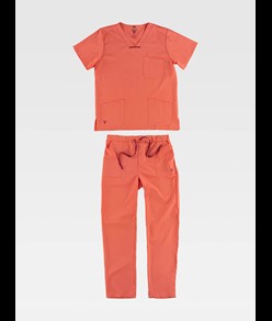 COMPLETO UNISEX CASACCA + PANTALONE TESSUTO ELASTICIZZATO Workteam