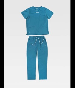 COMPLETO UNISEX CASACCA + PANTALONE TESSUTO ELASTICIZZATO Workteam