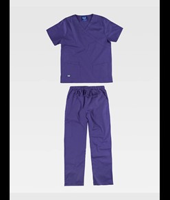 COMPLETO UNISEX CASACCA + PANTALONE TESSUTO ELASTICIZZATO Workteam