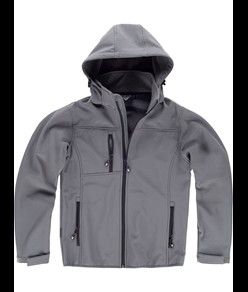 SOFTSHELL CON CAPPUCCIO STACCABILE Workteam