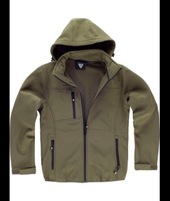 SOFTSHELL CON CAPPUCCIO STACCABILE Workteam