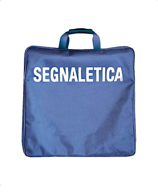 Borsone vuoto per trasporto cartelli scatolati Borsone vuoto per trasporto cartelli scatolati