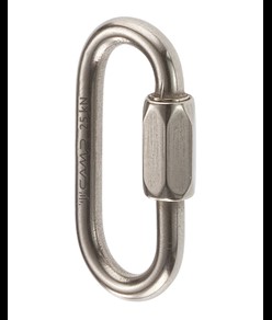 OVAL MINI LINK STAINLESS - Maglia rapida Camp