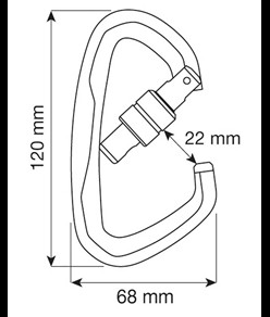 ATLAS LOCK - Moschettone Camp