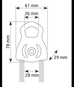 TETHYS BLACK - Carrucola Camp