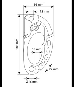 TURBOHAND - Maniglia di risalita Camp