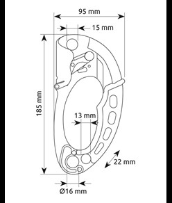 TURBOHAND PRO - Maniglia di risalita Camp
