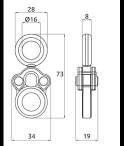 GYRO1 - Ancoraggio girevole Camp