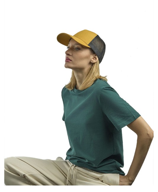 CAPPELLO VISIERA CURVA 5 PANNELLI MESH POSTERIORE Atlantis CAPPELLO VISIERA CURVA 5 PANNELLI MESH POSTERIORE Atlantis