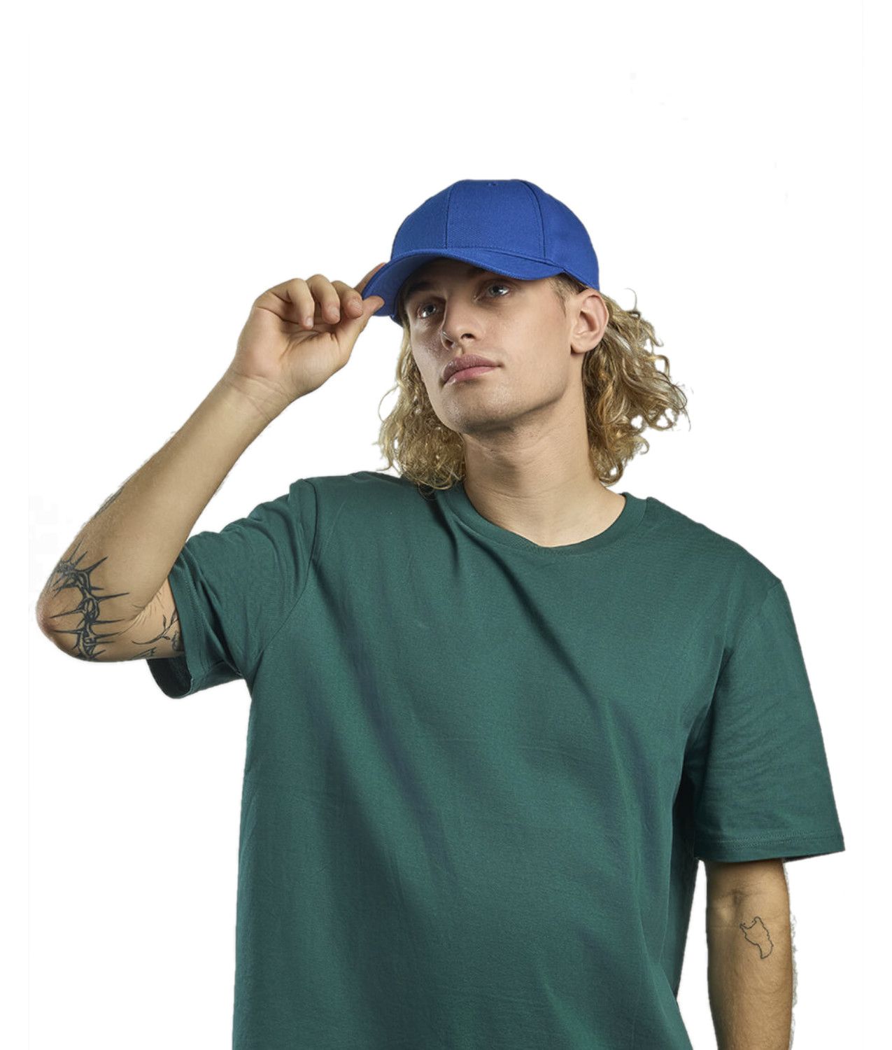 CAPPELLO VISIERA CURVA 6 PANNELLI Atlantis