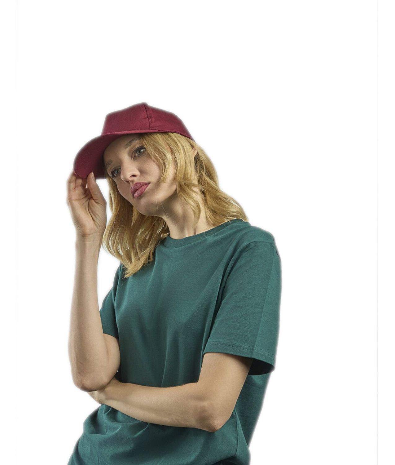 CAPPELLO VISIERA CURVA 5 PANNELLI Atlantis