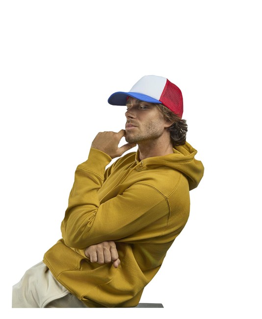 CAPPELLO VISIERA CURVA 5 PANNELLI MESH POSTERIORE Atlantis CAPPELLO VISIERA CURVA 5 PANNELLI MESH POSTERIORE Atlantis