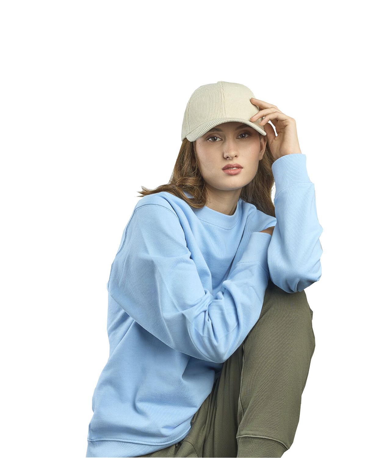 CAPPELLO VISIERA CURVA 6 PANNELLI Atlantis