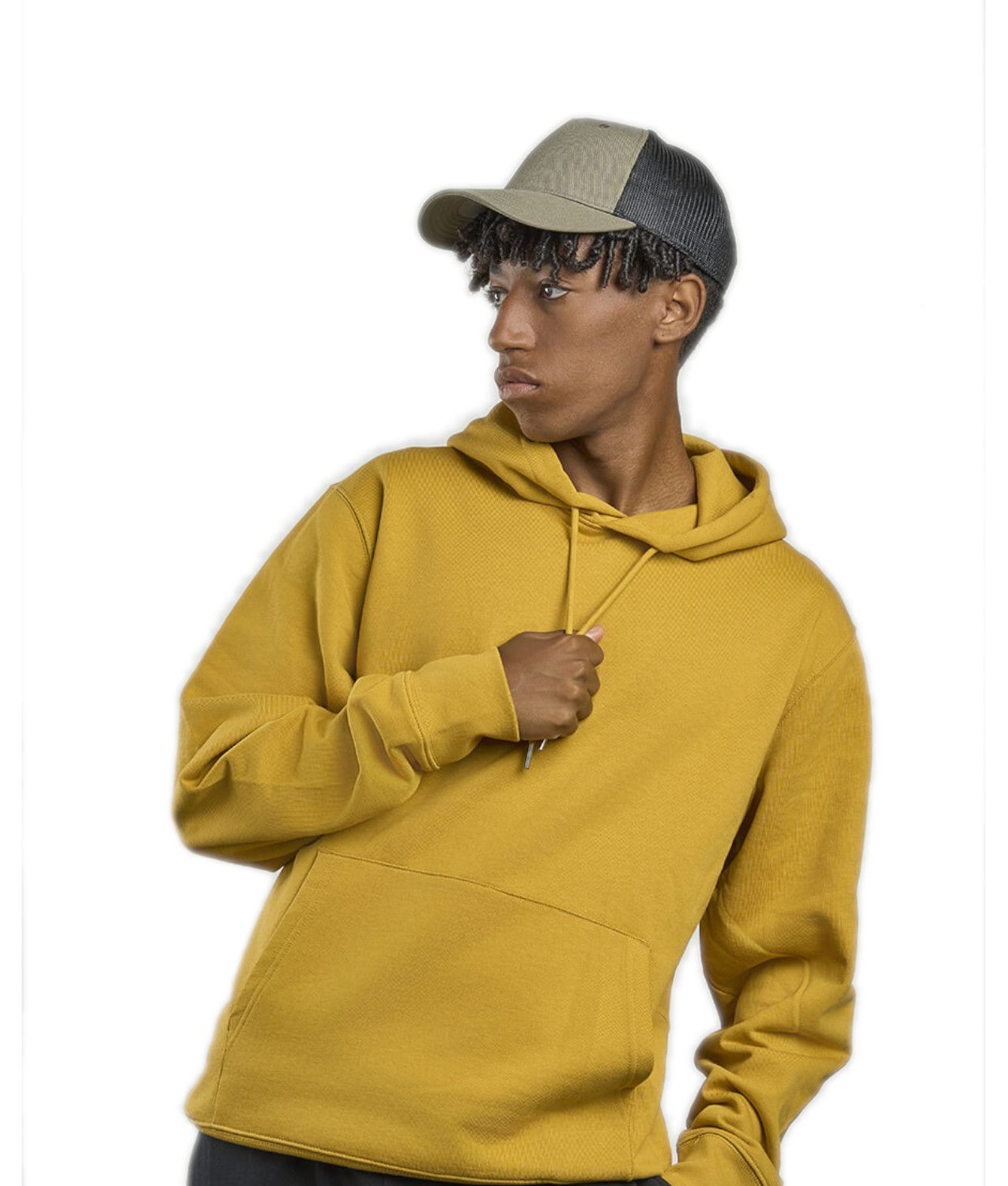 CAPPELLO VISIERA CURVA 5 PANNELLI MESH POSTERIORE Atlantis