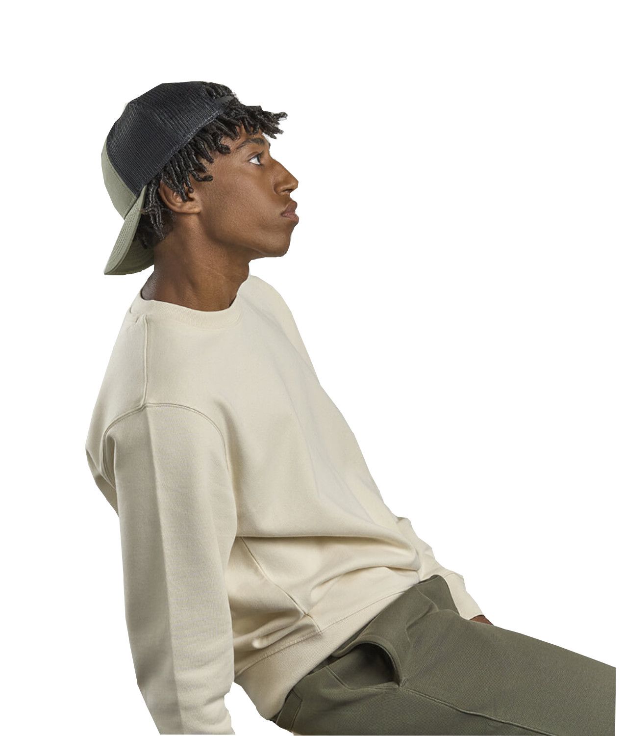 CAPPELLO VISIERA MID 6 PANNELLI MESH POSTERIORE Atlantis