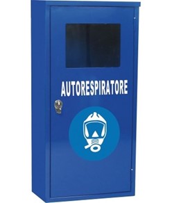 Armadio a muro per autorespiratore