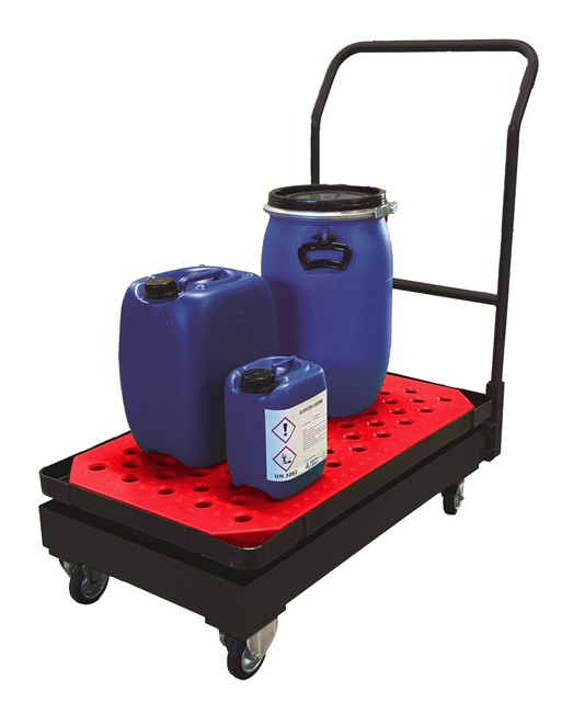 Carrello per vasca di raccolta Safemax Carrello per vasca di raccolta Safemax