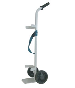 Carrello porta bombole ossigeno