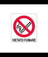 Cartello di divieto 'vietato fumare'