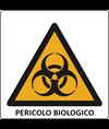 Cartello di pericolo 'pericolo biologico'