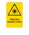 Cartello 'pericolo raggio laser'