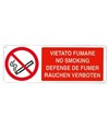 Cartello vietato  fumare no smoking defense de fumer rauchen verboten