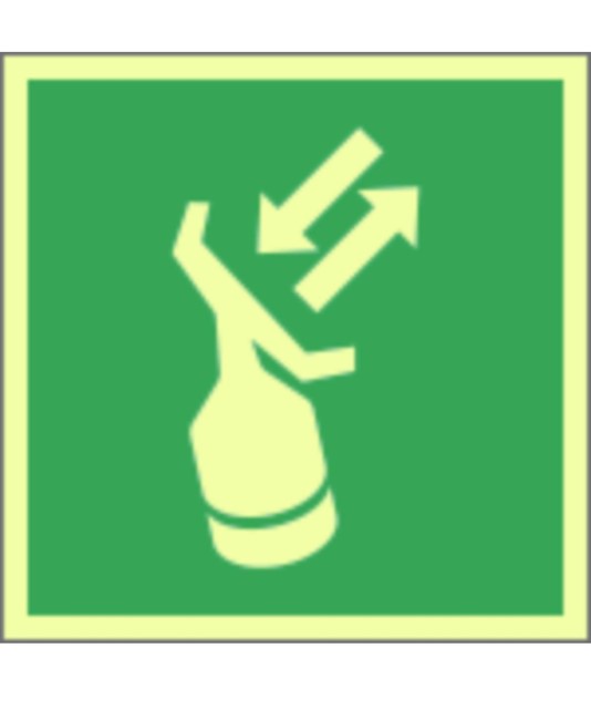 cartelli di sicurezza marittimo fotoluminescente con simbolo ripetitore radar cartelli di sicurezza marittimo fotoluminescente con simbolo ripetitore radar