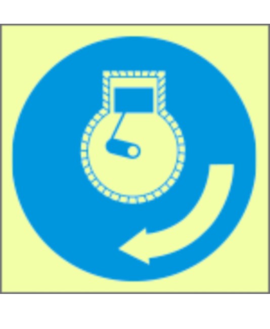 cartelli di obbligo marittimo fotoluminescente simbolo avviamento motore cartelli di obbligo marittimo fotoluminescente simbolo avviamento motore