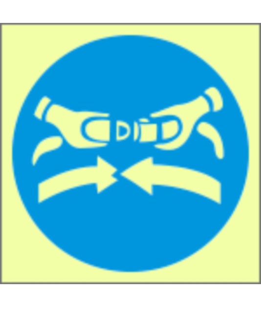 cartelli di obbligo marittimo simbolo fotoluminescente cinture di sicurezza cartelli di obbligo marittimo simbolo fotoluminescente cinture di sicurezza