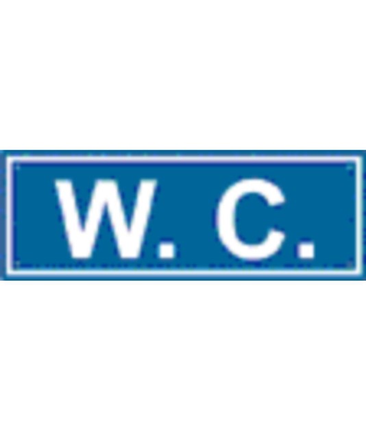 Cartello per interni aziendale 'W.C.' Cartello per interni aziendale 'W.C.'