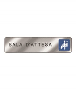 Cartello per interni 'sala d'attesa'  EasyFix