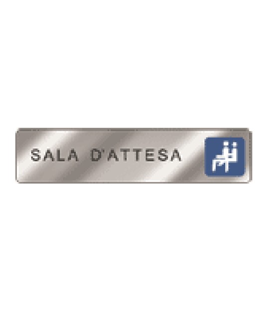 Cartello per interni 'sala d'attesa' EasyFix Cartello per interni 'sala d'attesa' EasyFix
