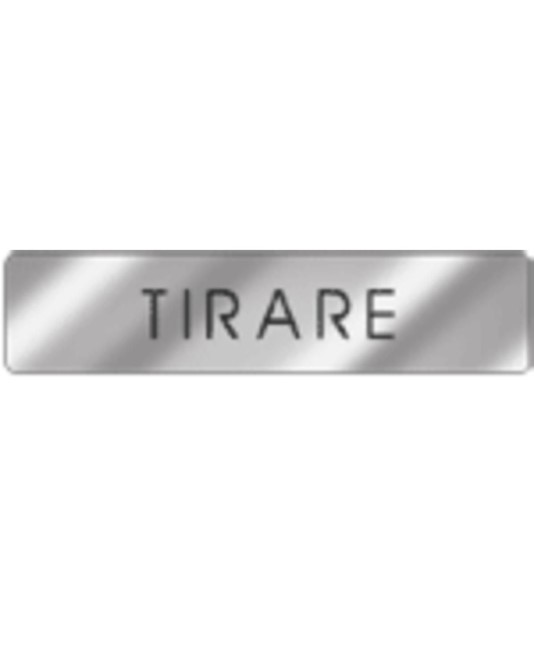 Cartello per interni 'tirare' EasyFix Cartello per interni 'tirare' EasyFix