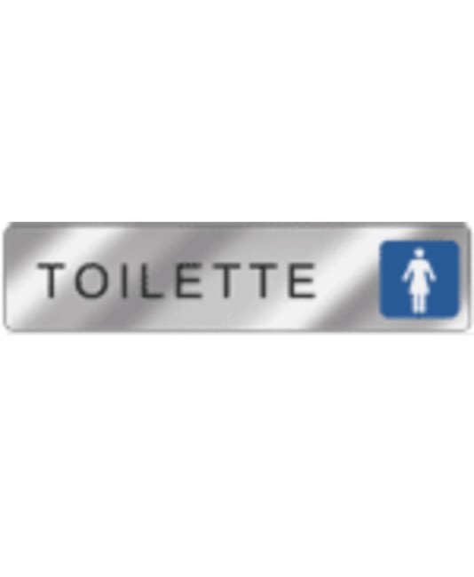 Cartello per interni 'toilette donna' EasyFix Cartello per interni 'toilette donna' EasyFix
