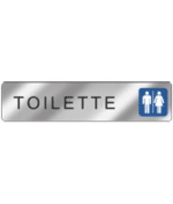 Cartello per interni 'toilette uomo/donna'  EasyFix