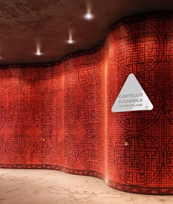 Cartello personalizzato in PVC flessibile formato triangolare