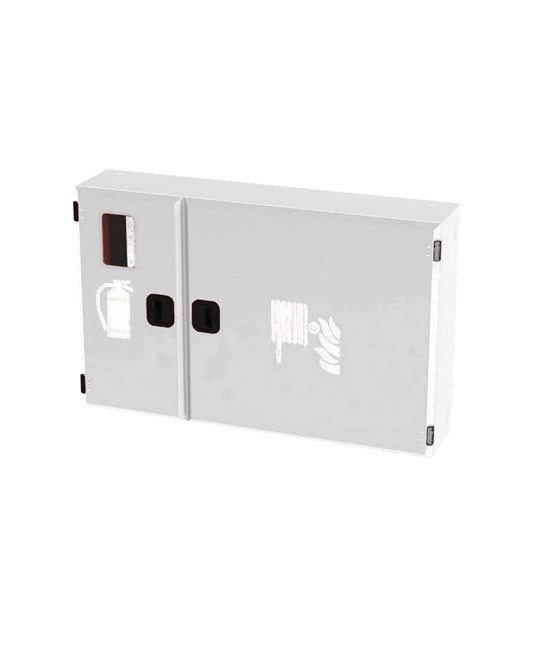 Cassetta doppia con naspo bianca Florida Cassetta doppia con naspo bianca Florida