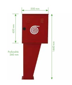 Cassetta con piantana  Texas 70