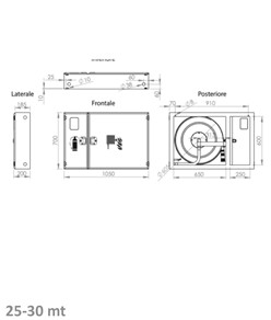 Cassetta doppia con naspo bianca  Florida