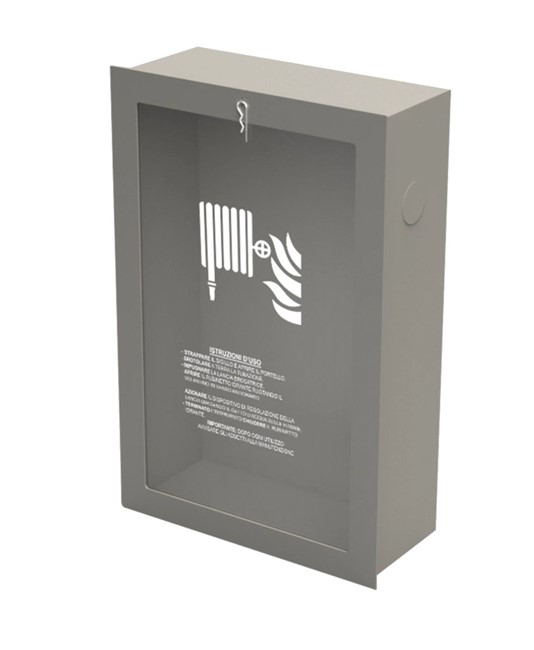 Cassetta idrante antincendio UNI 45 in acciaio INOX  Airone Cassetta idrante antincendio UNI 45 in acciaio INOX  Airone