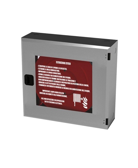 Cassetta con portello pieno con lastra infrangibile in INOX  Florida Cassetta con portello pieno con lastra infrangibile in INOX  Florida