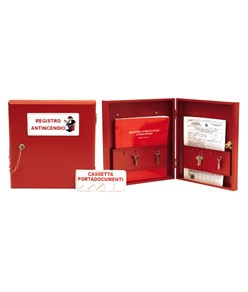 Cassetta porta registro antincendio