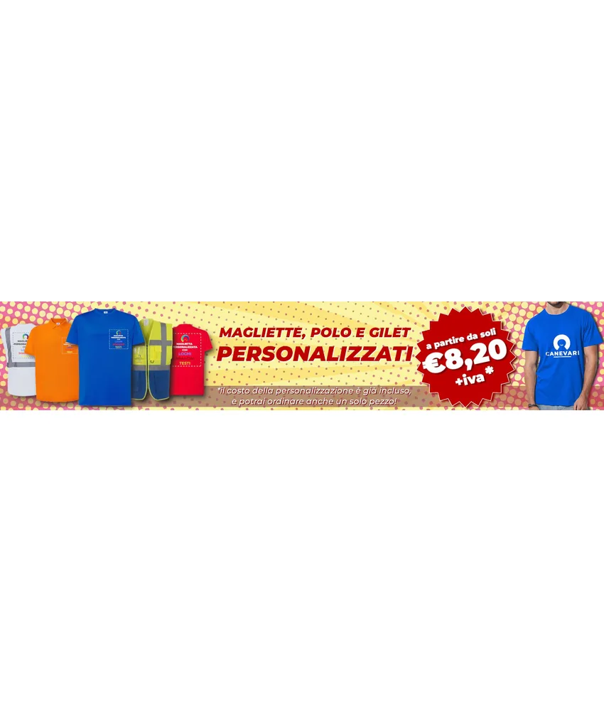 Abbigliamento con personalizzazione