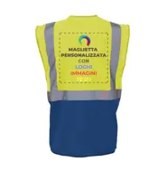 Personalizzazione gilet sul retro
