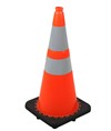 Cono stradale spartitraffico in PVC