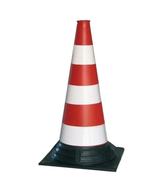Cono spartitraffico omologato in gomma Cono spartitraffico omologato in gomma