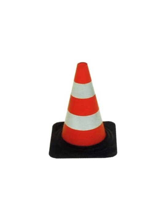 Cono stradale spartitraffico bianco e rosso Cono stradale spartitraffico bianco e rosso