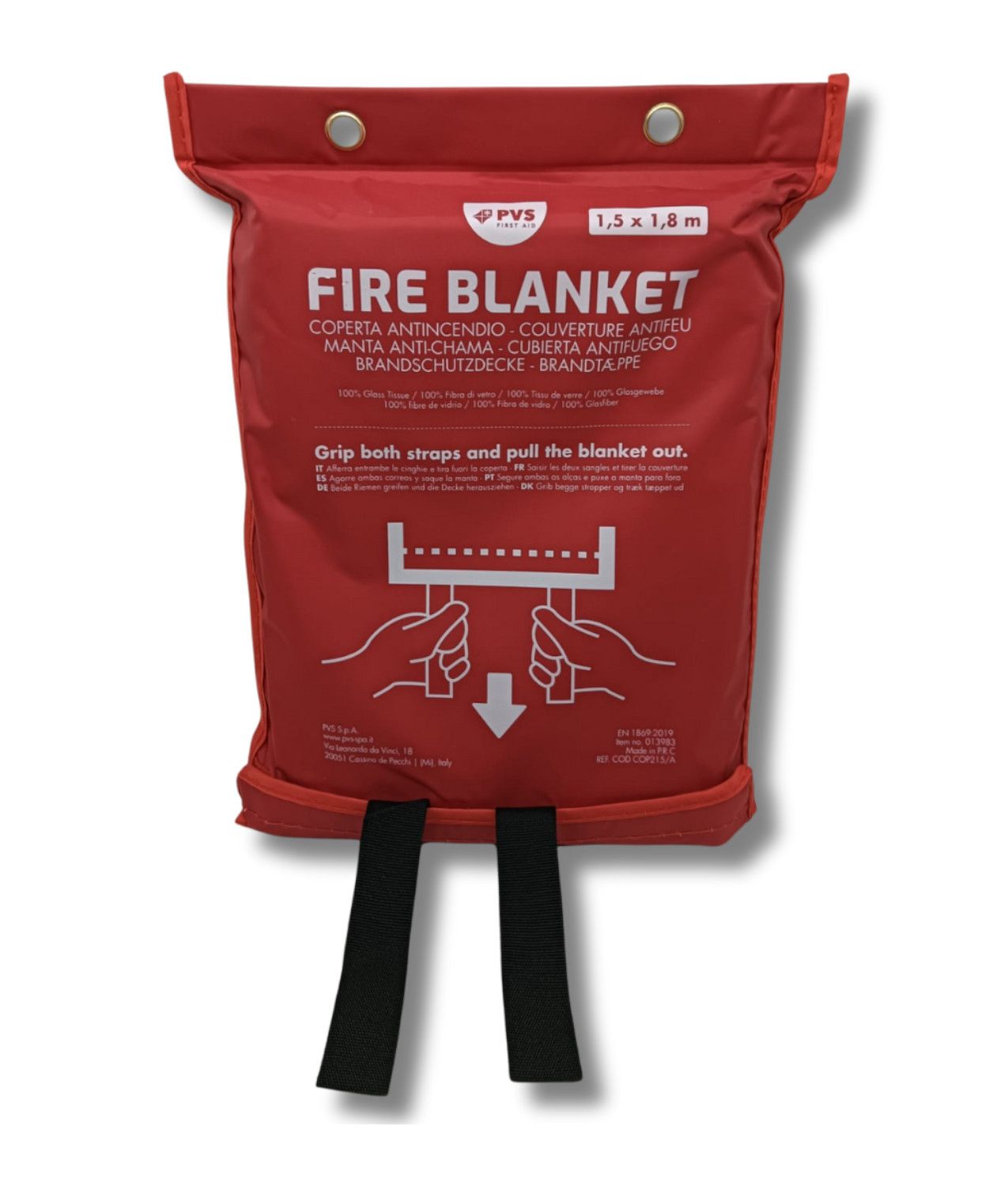 Coperta antifiamma in fibra di vetro