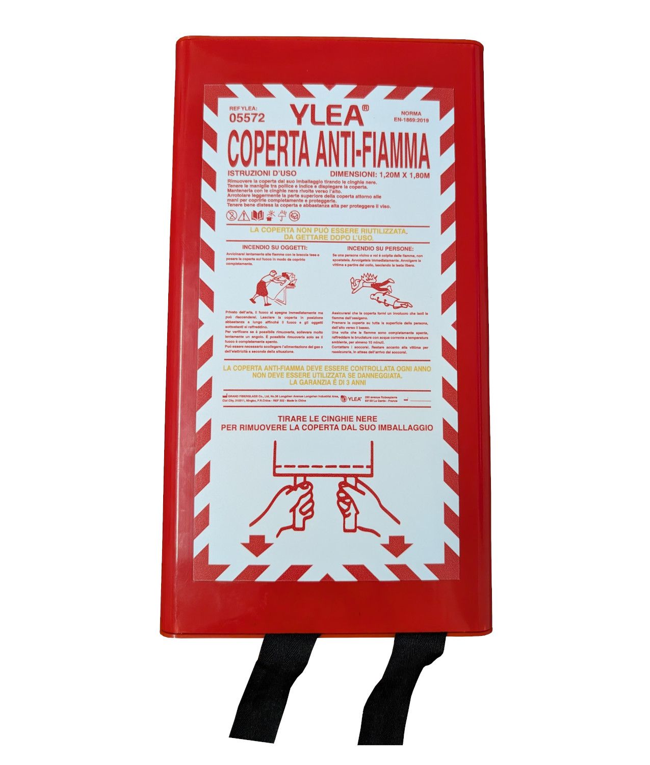 Coperta ignifuga antincendio